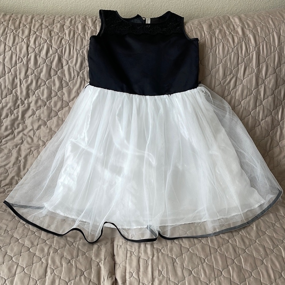 Black and white dress